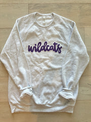 MODERN WILDCATS - GREY SPONGE CREW (youth + adult)