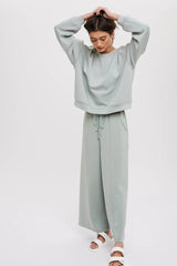 BLUE CROP CREW / L