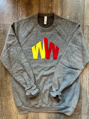 YELLOW/RED WW - GREY SPONGE CREW