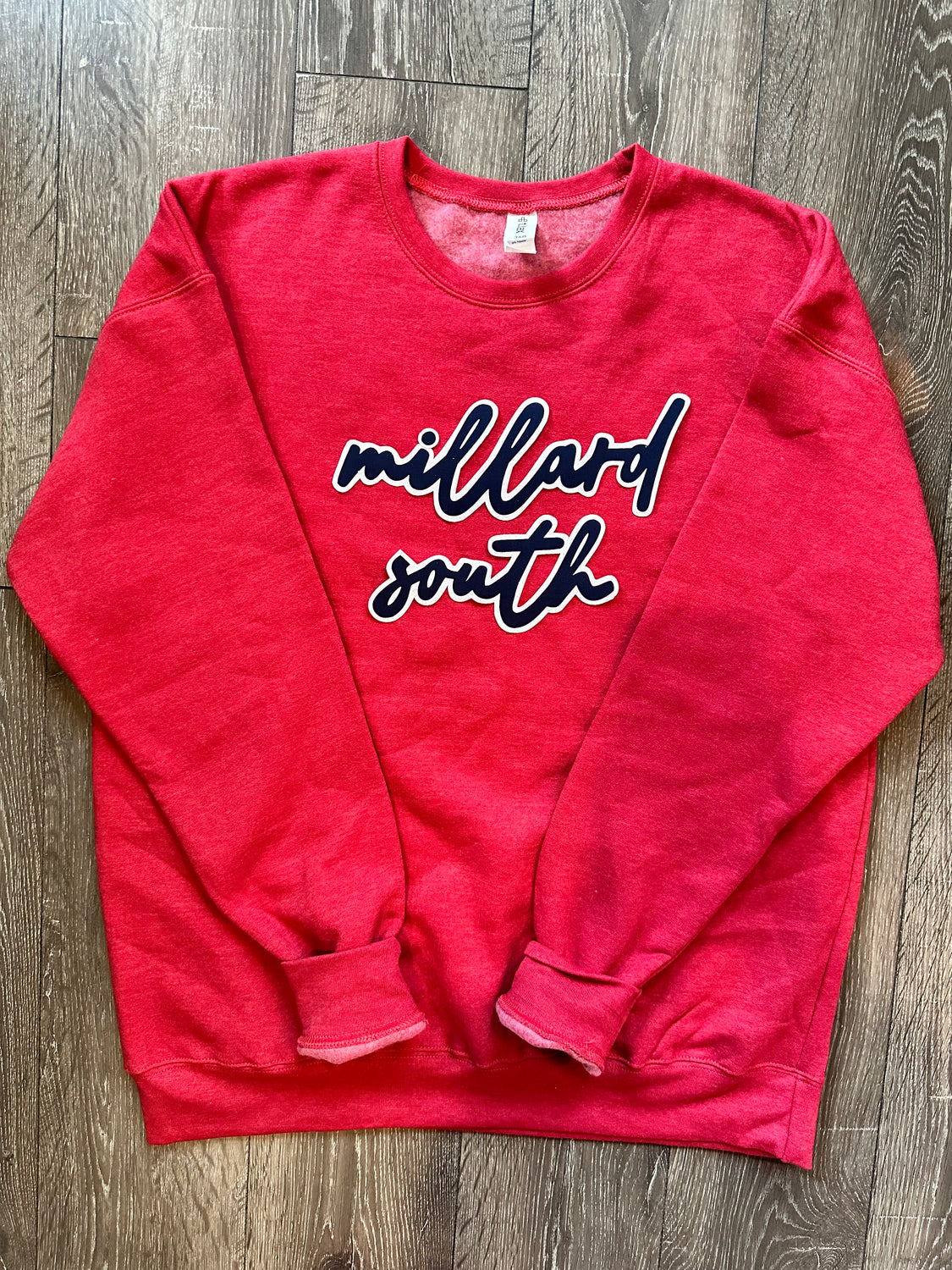MILLARD SOUTH - RED GILDAN CREW