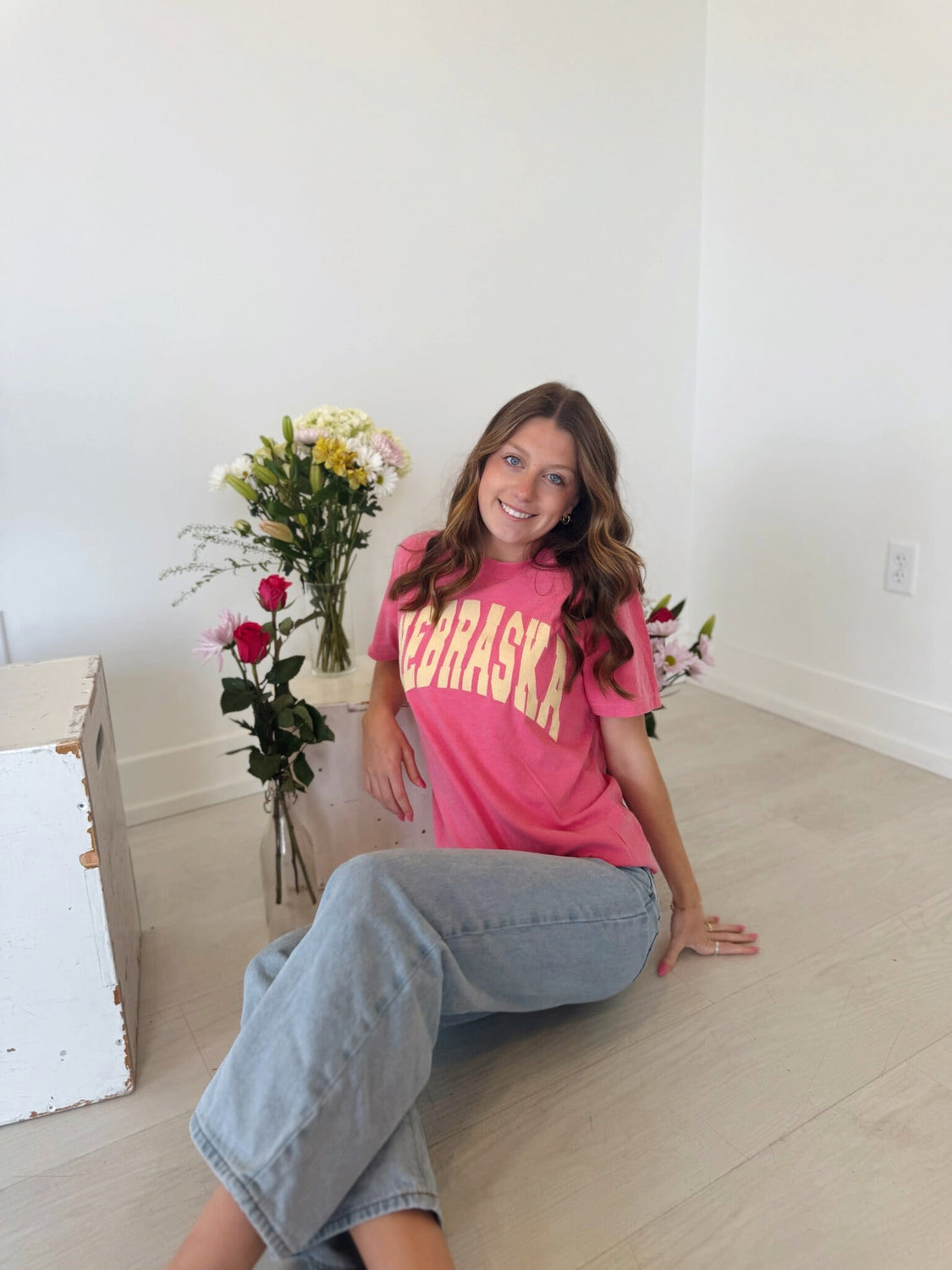 VARSITY YELLOW NEBRASKA - CRUNCHBERRY TEE