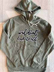 WILDCAT BASKETBALL - GREEN FLEECE HOODIE