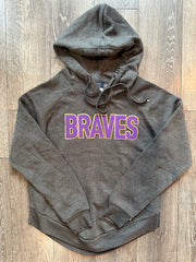 BLOCK BRAVES - ANGEL FLEECE HOODIE