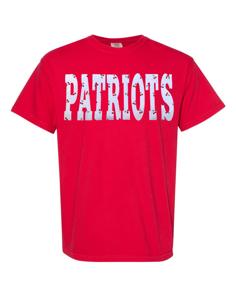 CHERRY PATRIOTS - RED TEE