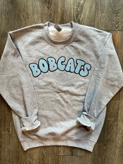 BOBCATS - GREY GILDAN CREW