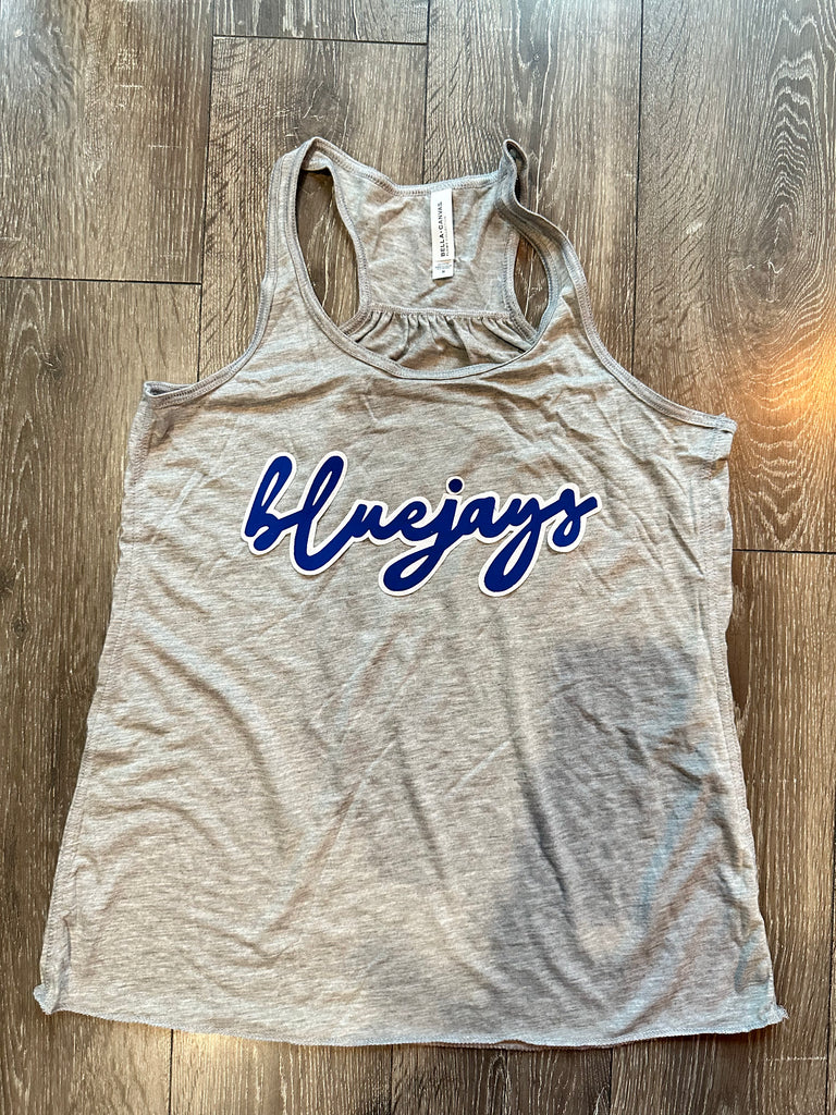 BLUEJAYS - GREY RACERBACK TANK