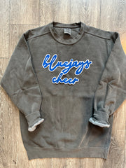 BLUEJAYS CHEER - GREY COMFORT COLORS CREW