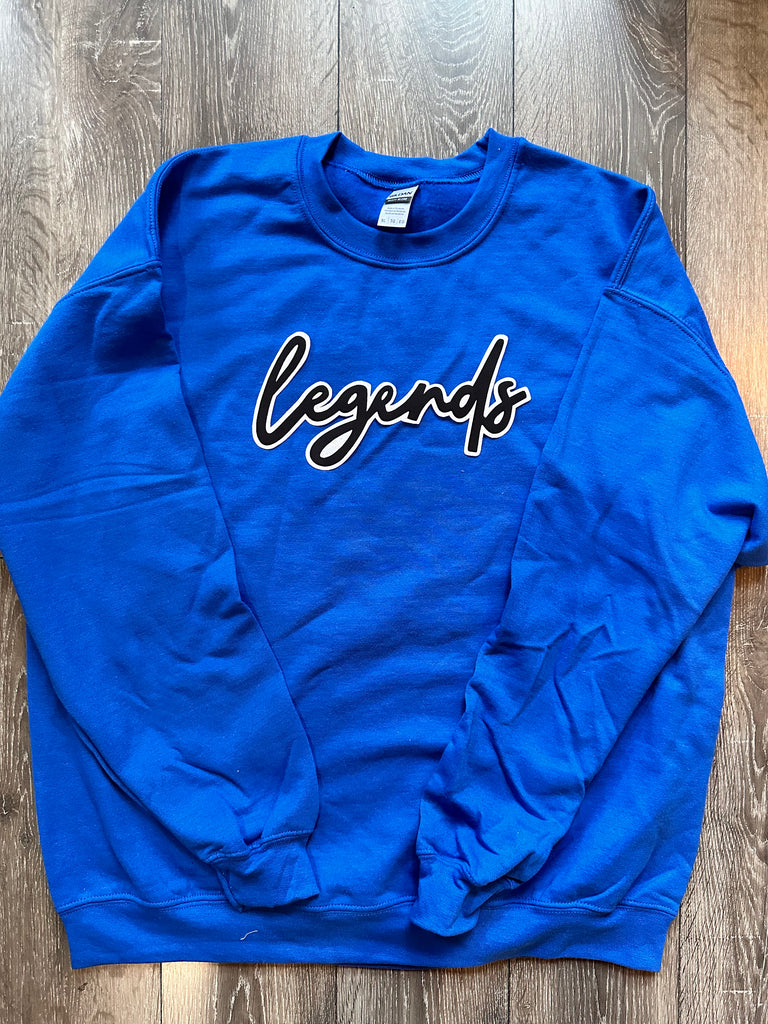 DAINTY LEGENDS - BLUE GILDAN CREW