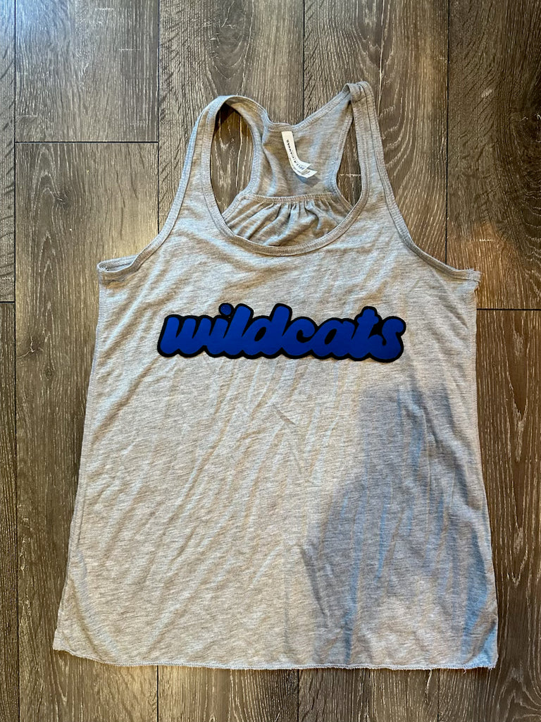 WILDCATS - GREY RACERBACK TANK