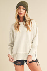 AEMI + CO - 3152DK Ina Sweater: Green / Contemporary / M