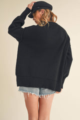 AEMI + CO - 3152DK Ina Sweater: Green / Contemporary / M