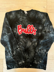 BULLS - BLACK DYED CREW