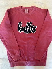 BULLS - RED COMFORT COLORS CREW