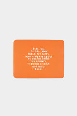 Be A Heart - Meal Blessing Silicone Placemat | Catholic Placemat | Kids: Bubblegum