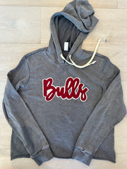 BULLS - GREY LIGHTWEIGHT HOODIE