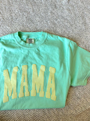 YELLOW MAMA - MINT TEE