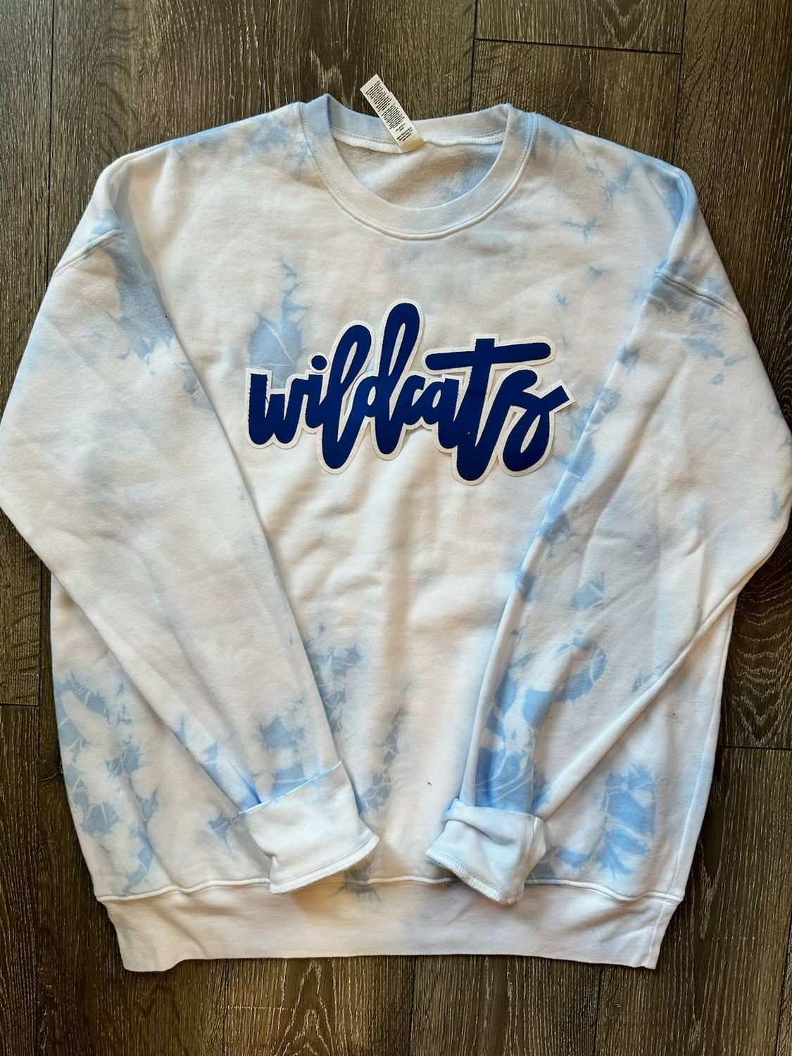 WILDCATS - BLUE DYED CREW