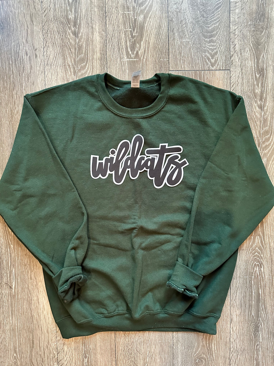 WILDCATS - GREEN GILDAN CREW