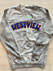 BUBBLE WESTVIEW - GREY DYED COMFORT COLORS CREW