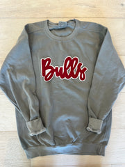 BULLS - GREY COMFORT COLORS CREW