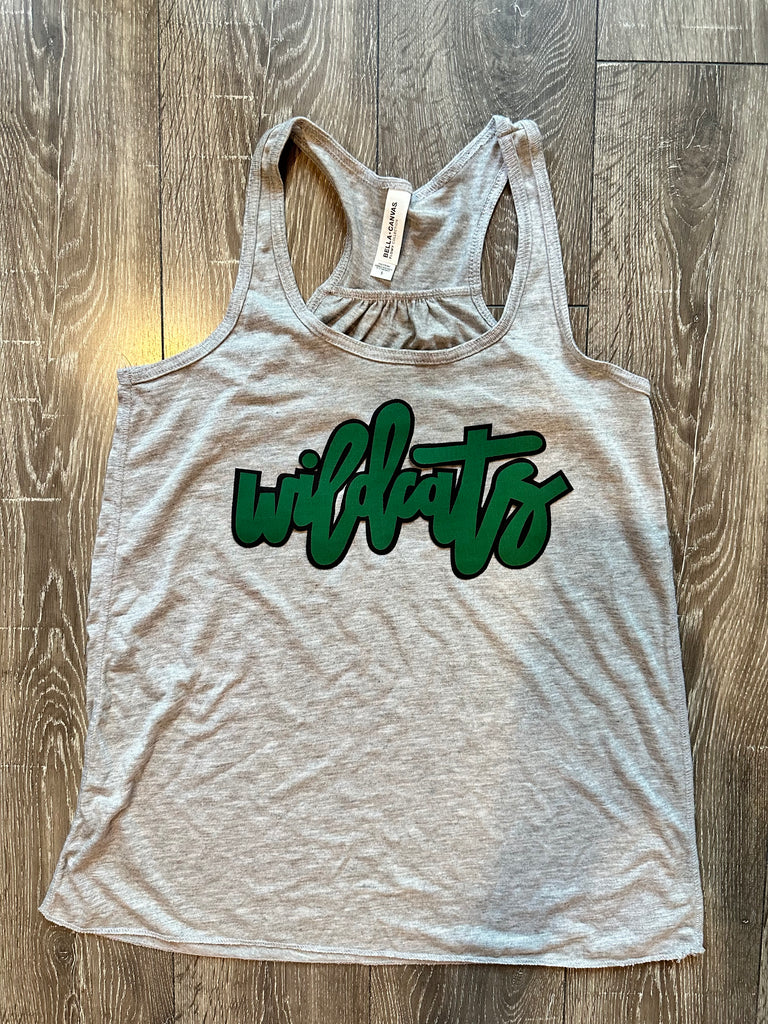 WILDCATS - GREY RACERBACK TANK