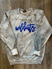 WILDCATS - GREY DYED COMFORT COLORS CREW