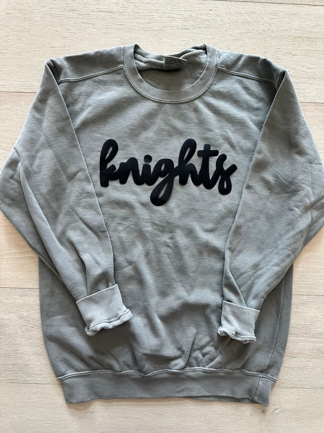 BLACK KNIGHTS - LIGHT GREY COMFORT COLORS CREW