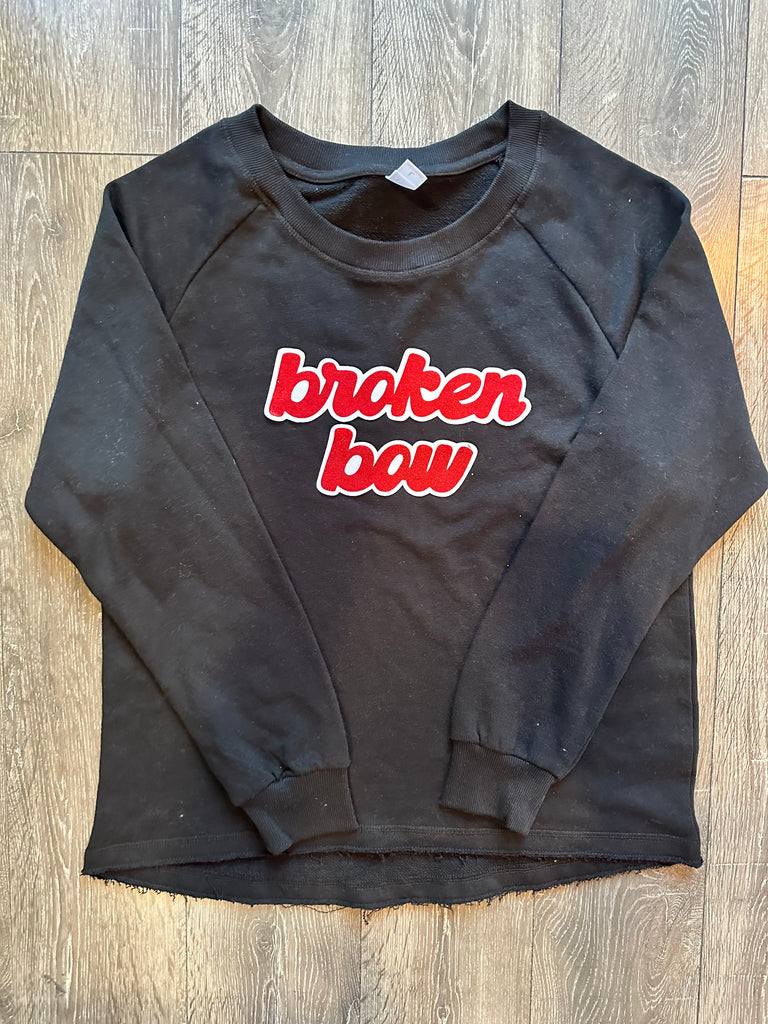 BROKEN BOW - BLACK LIGHTWEIGHT CREW