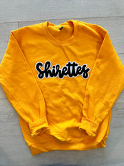 MODERN SHIRETTES - GOLD CREW