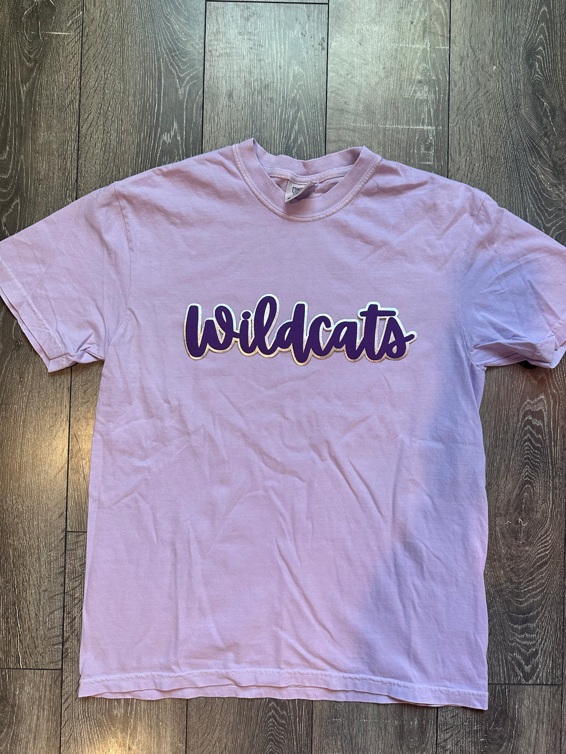 WILDCATS - ORCHID TEE (youth + adult)