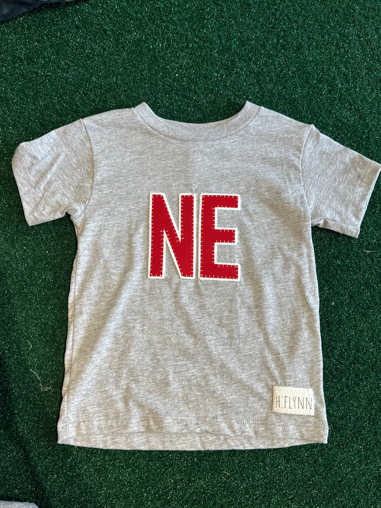 BLOCK NE - GREY SHORT SLEEVE - TODDLER + YOUTH