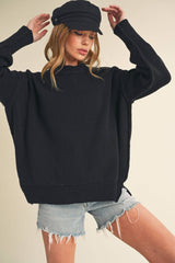 AEMI + CO - 3152DK Ina Sweater: Green / Contemporary / M