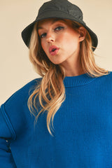 AEMI + CO - 3115CK Regina Sweater: Red / M / Knit