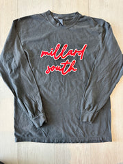 MILLARD SOUTH - GREY COMFORT COLORS LONG SLEEVE
