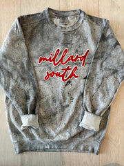 MILLARD SOUTH - GREY DYED COMFORT COLORS CREW