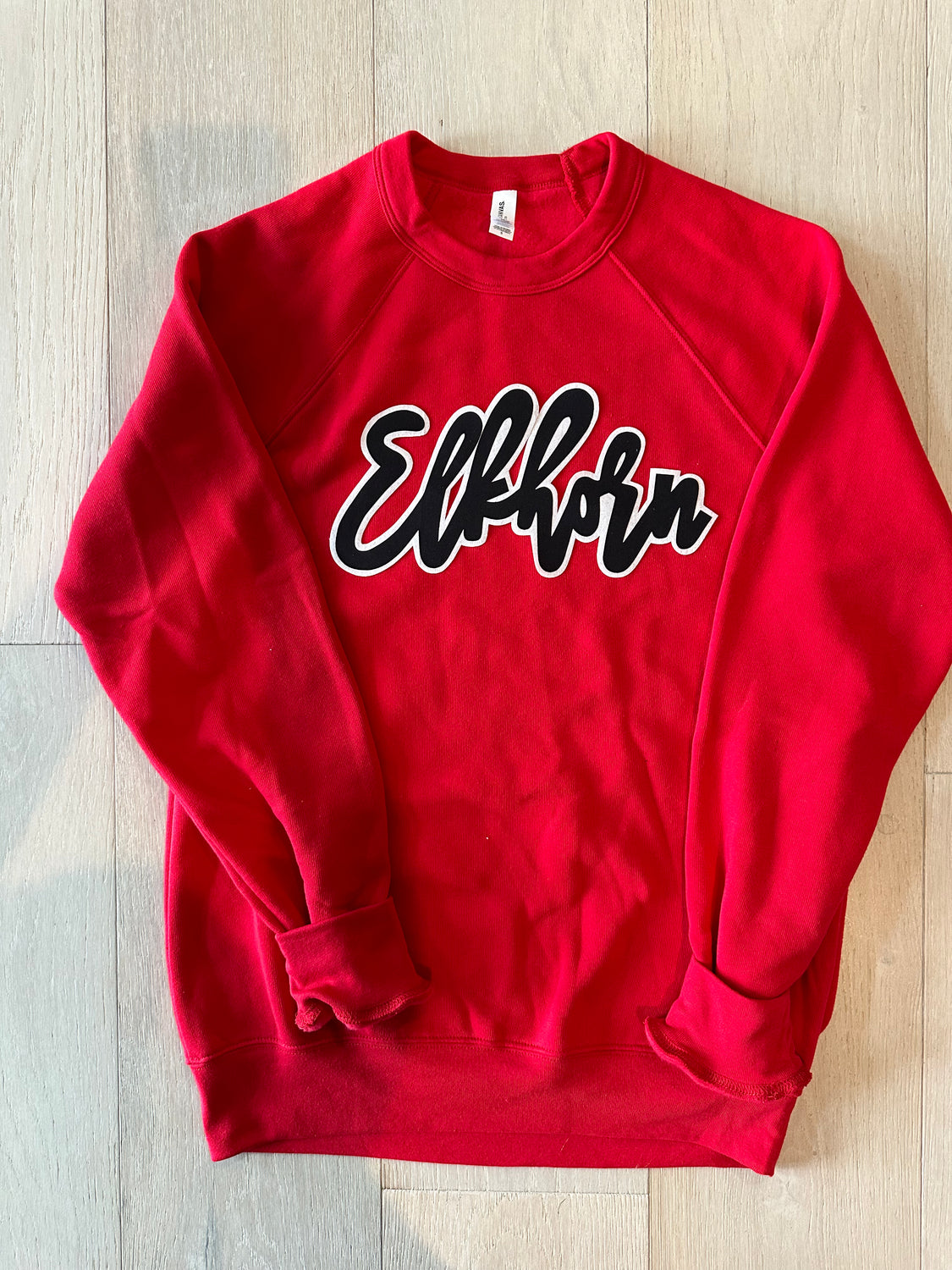 CURSIVE ELKHORN - RED SPONGE CREW