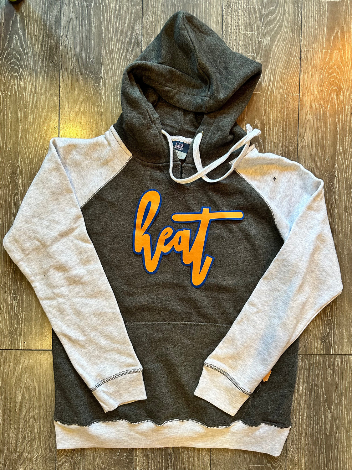 CURSIVE HEAT - COLORBLOCK HOODIE