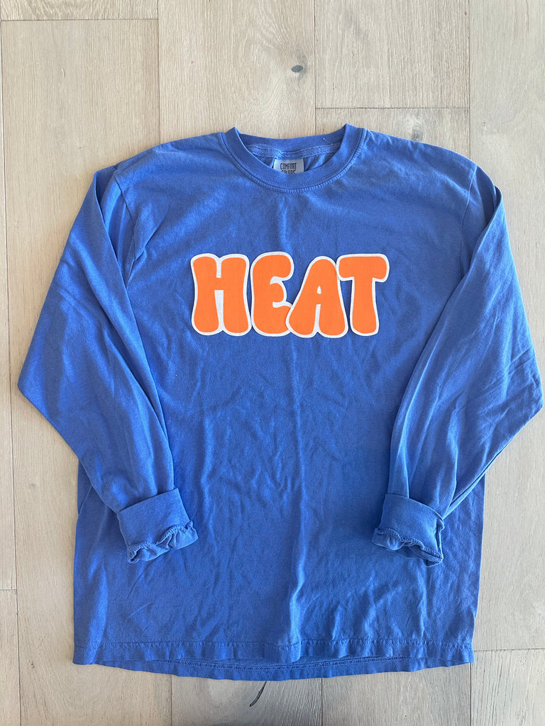 HEAT - BLUE COMFORT COLORS LONG SLEEVE