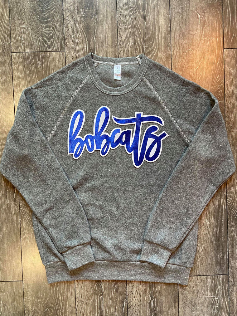 BOBCATS - GREY TEDDY CREW