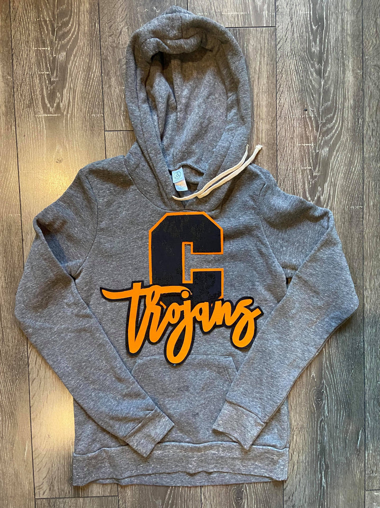 C + TROJANS - FLEECE HOODIE