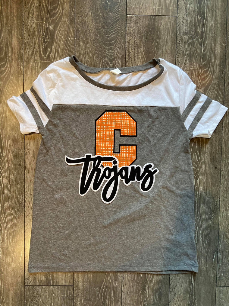 C + TROJANS - STADIUM TEE
