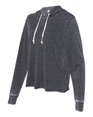 WOMEN'S DAY OFF BURNOUT FRENCH TERRY HOODIE