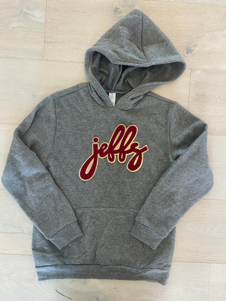 CURSIVE JEFFS - FLEECE HOODIE (YOUTH + ADULT) – H.FLYNN