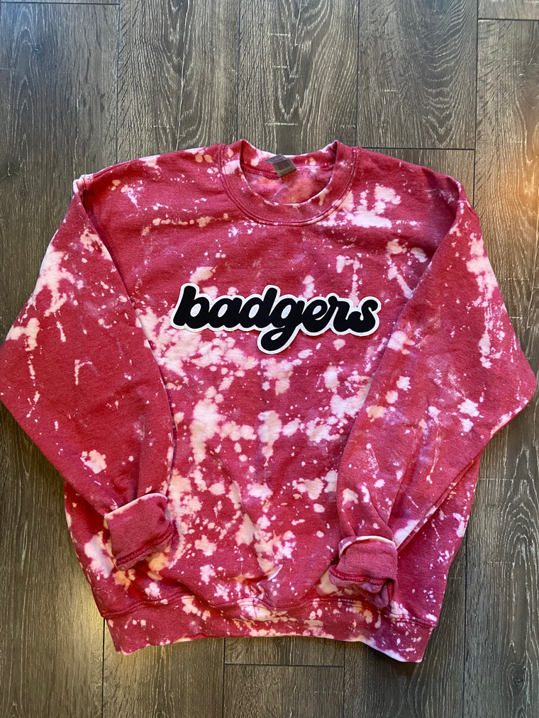 BADGERS - RED DYED SWEATSHIRT