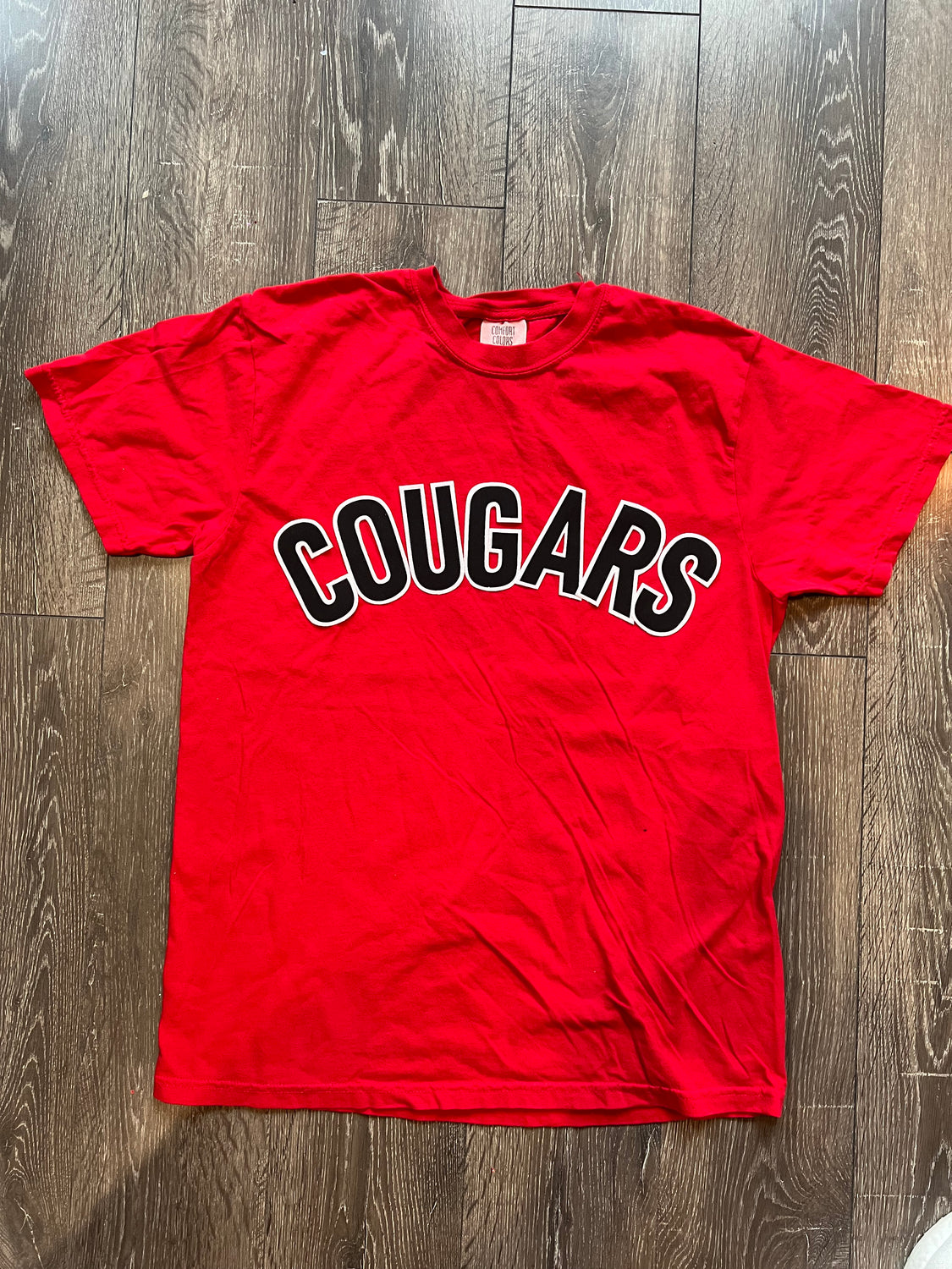 BLOCK COUGARS - RED COMFORT COLORS