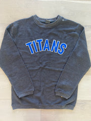 BLOCK TITANS - GREY CORDED CREW
