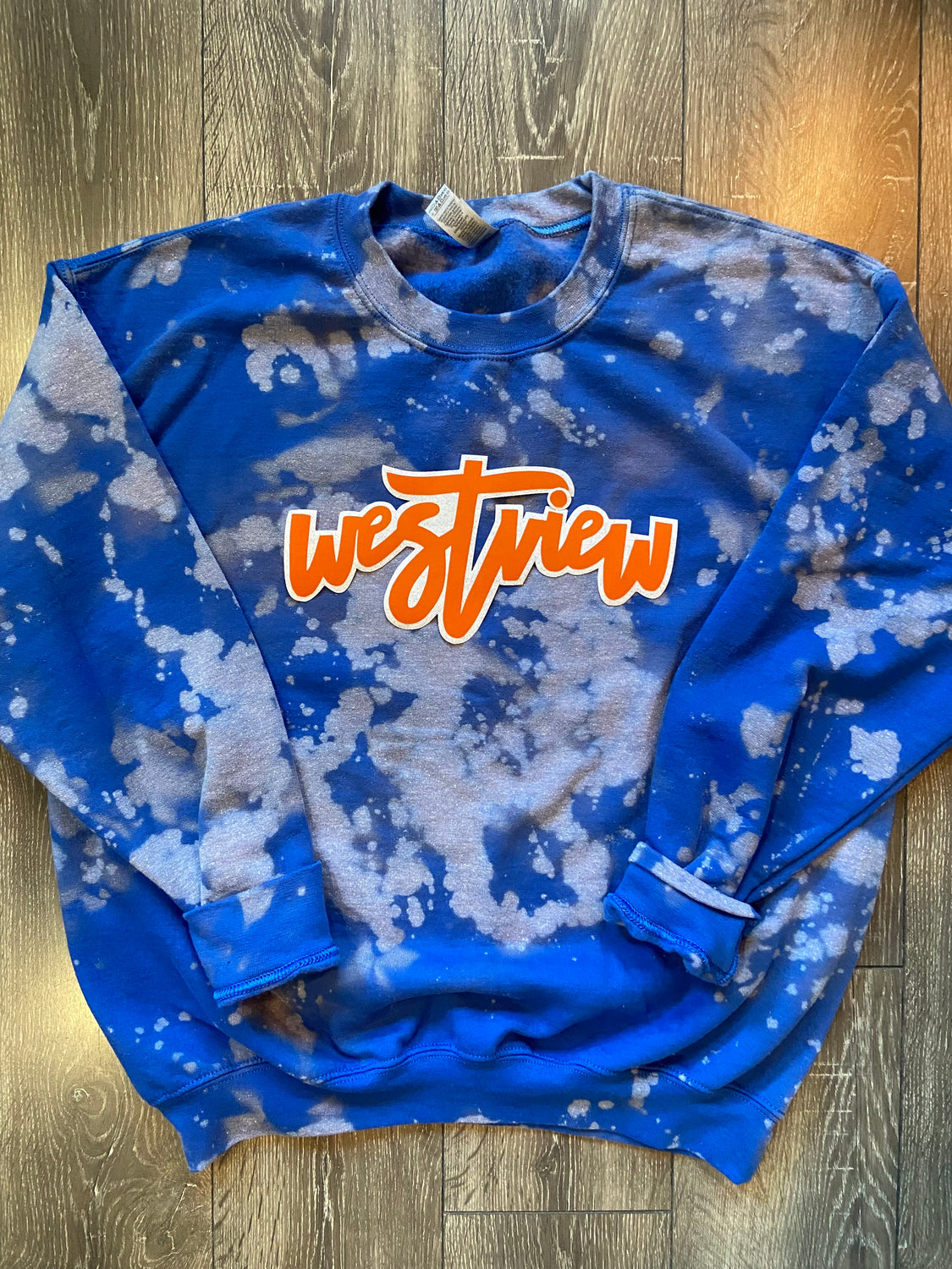 WESTVIEW - BLUE DYED CREW