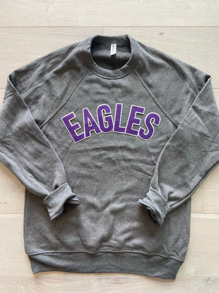 BLOCK EAGLES - GREY SPONGE CREW