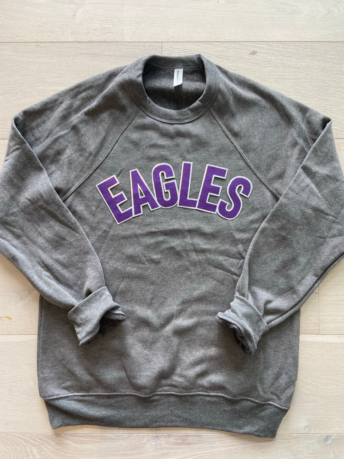 BLOCK EAGLES - GREY SPONGE CREW