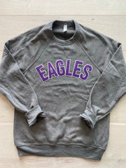 BLOCK EAGLES - GREY SPONGE CREW